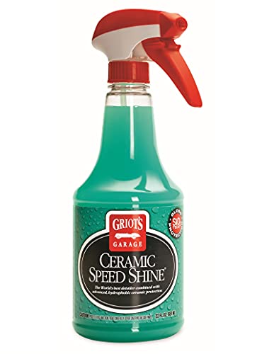 Griot's Garage 10986 Ceramic Speed Shine Gallon– Ceramic Quick Detailer & Clay Lubricant, Clean Your Vehicle While Appling Additional SiO2 Protection, Safe on All Existing Ceramic Coatings