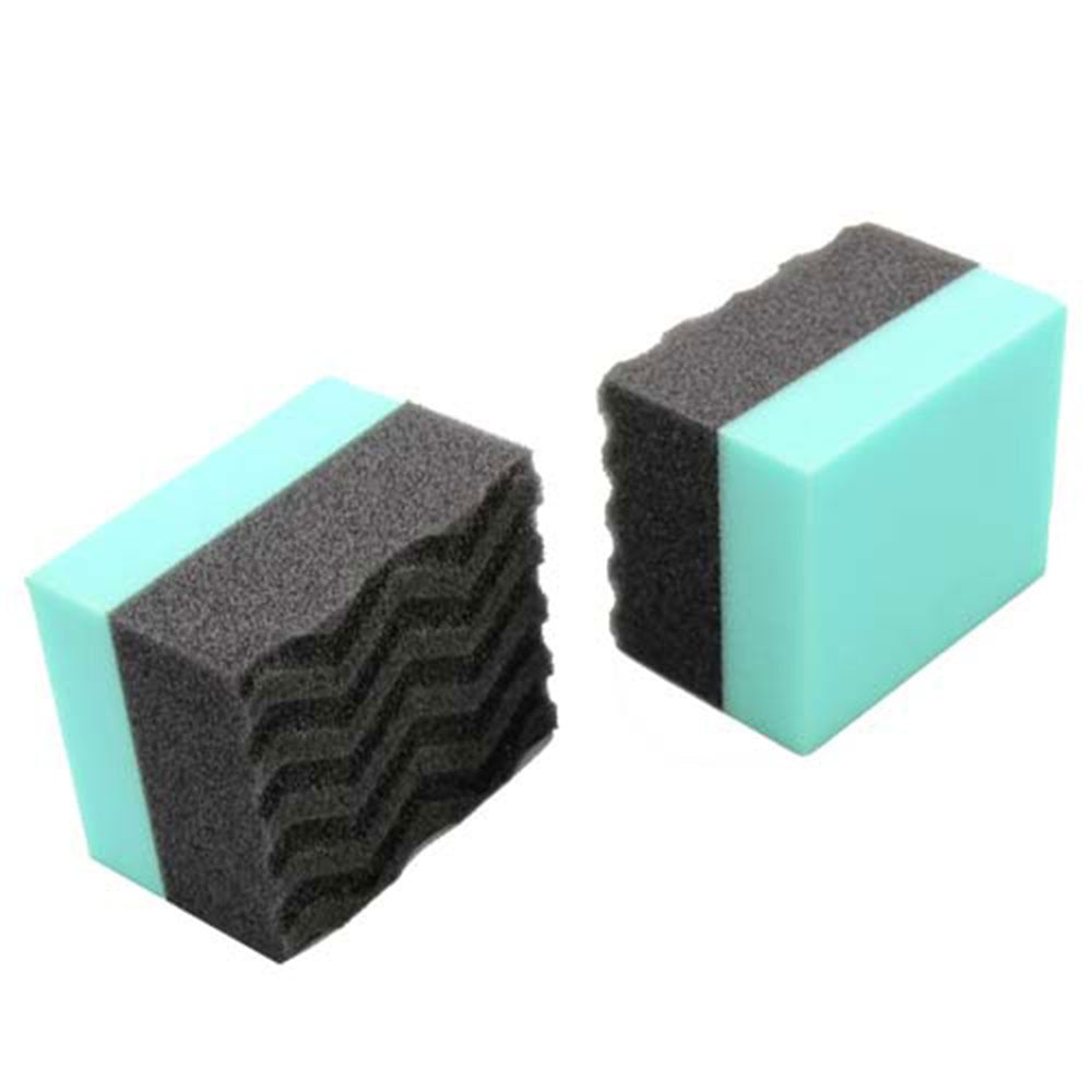 Chemical Guys ACC_300_2 Wonder Wave Durafoam Contoured Large Tire Dressing Applicator Pad, Pack of 2