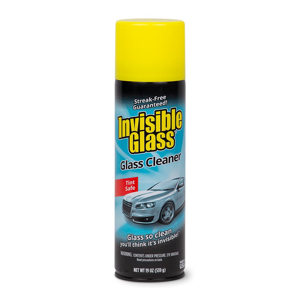 Invisible Glass 91164-2PK 19-Ounce Foam Cleaner for Auto and Home for a Streak-Free Shine, Deep Cleaning Foaming Action, Safe for Tinted and Non-Tinted Windows, Ammonia Free, Pack of 2