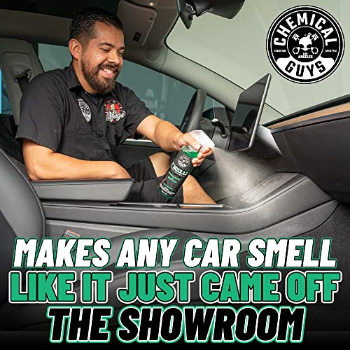 Chemical Guys AIR_101_16 New Car Smell Premium Air Freshener and Odor Eliminator, Long-Lasting Scent, Great for Cars, Trucks, SUVs, RVs & More, 16 fl oz