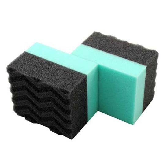 Chemical Guys ACC_300_2 Wonder Wave Durafoam Contoured Large Tire Dressing Applicator Pad, Pack of 2