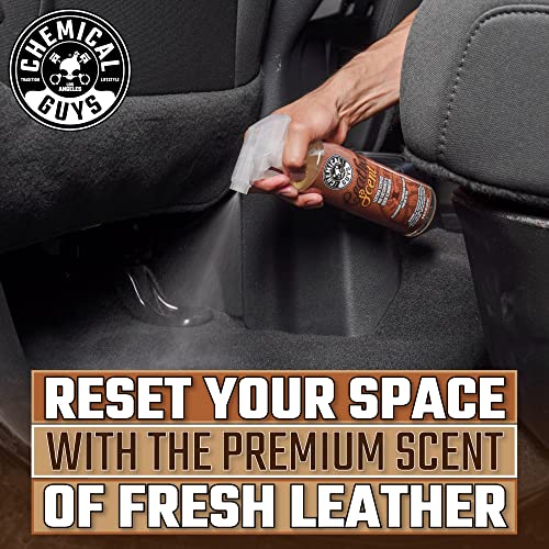 Chemical Guys AIR_101_16 New Car Smell Premium Air Freshener and Odor Eliminator, Long-Lasting Scent, Great for Cars, Trucks, SUVs, RVs & More, 16 fl oz