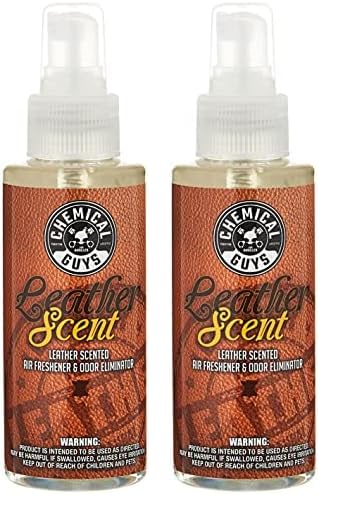 Chemical Guys AIR_101_16 New Car Smell Premium Air Freshener and Odor Eliminator, Long-Lasting Scent, Great for Cars, Trucks, SUVs, RVs & More, 16 fl oz