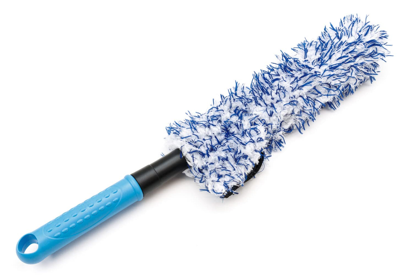 Barrel Blade - Microfiber Wheel Brush - Flat Head, Removable Cover, Firm and Bendable