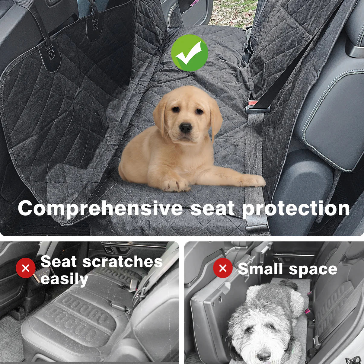 BestEVMod R1S & R1T 2nd Row Seat Pet Cover