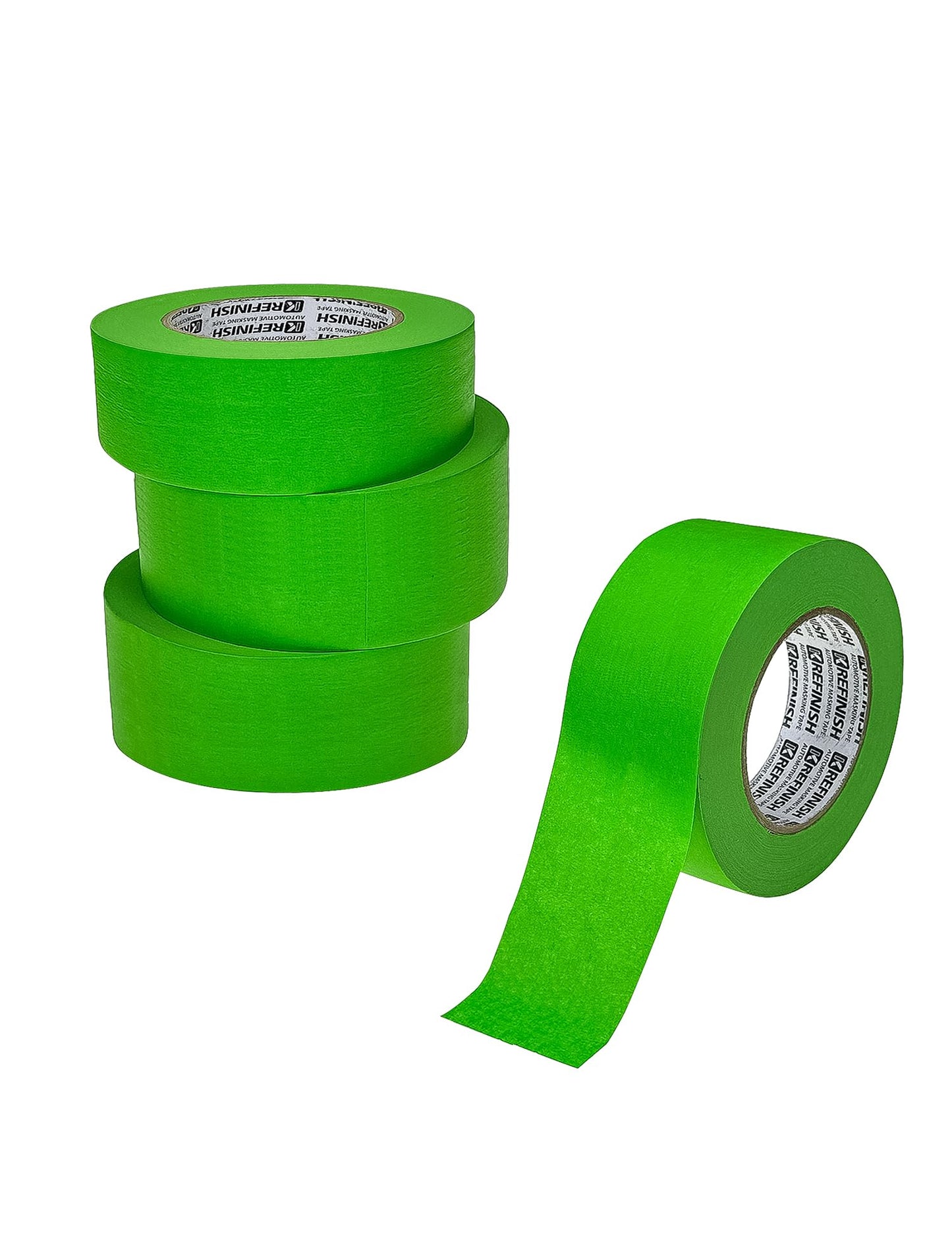 Painters Tape for Car Paint Green No Residue Automotive Masking Tape for Automotive Paint - Heat Resistant for Paint Booth, 0.7 Inches x 60 Yards, 6 Rolls